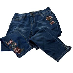 Embroidered H & H - Harmony and Havoc jeans